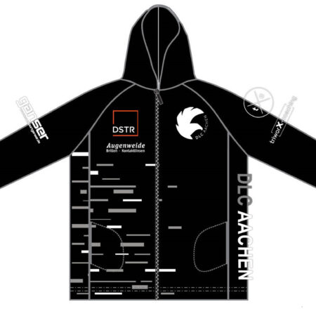 DLC Herren-Laufjacke mit Kapuze